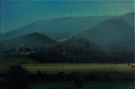 Asissi felé 20x30cm