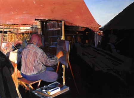 Balogh Gyula fest 110x150cm
