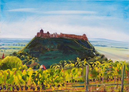 Sümeg 50x70 olaj vászon