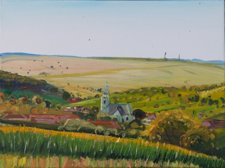 Szilágysámson 40x50cm olaj vászon
