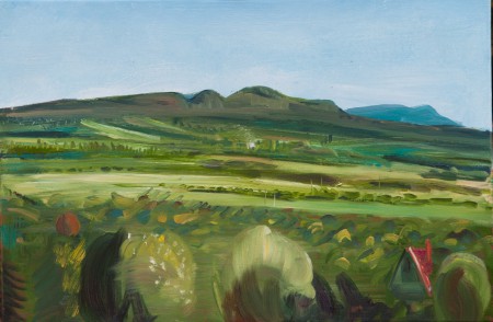 Tátika vár 60x90 cm olaj vászon