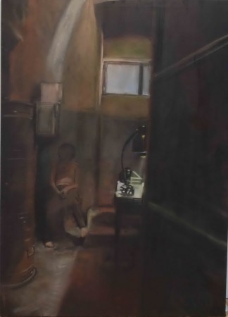 Zárka 150x100cm olaj vászon